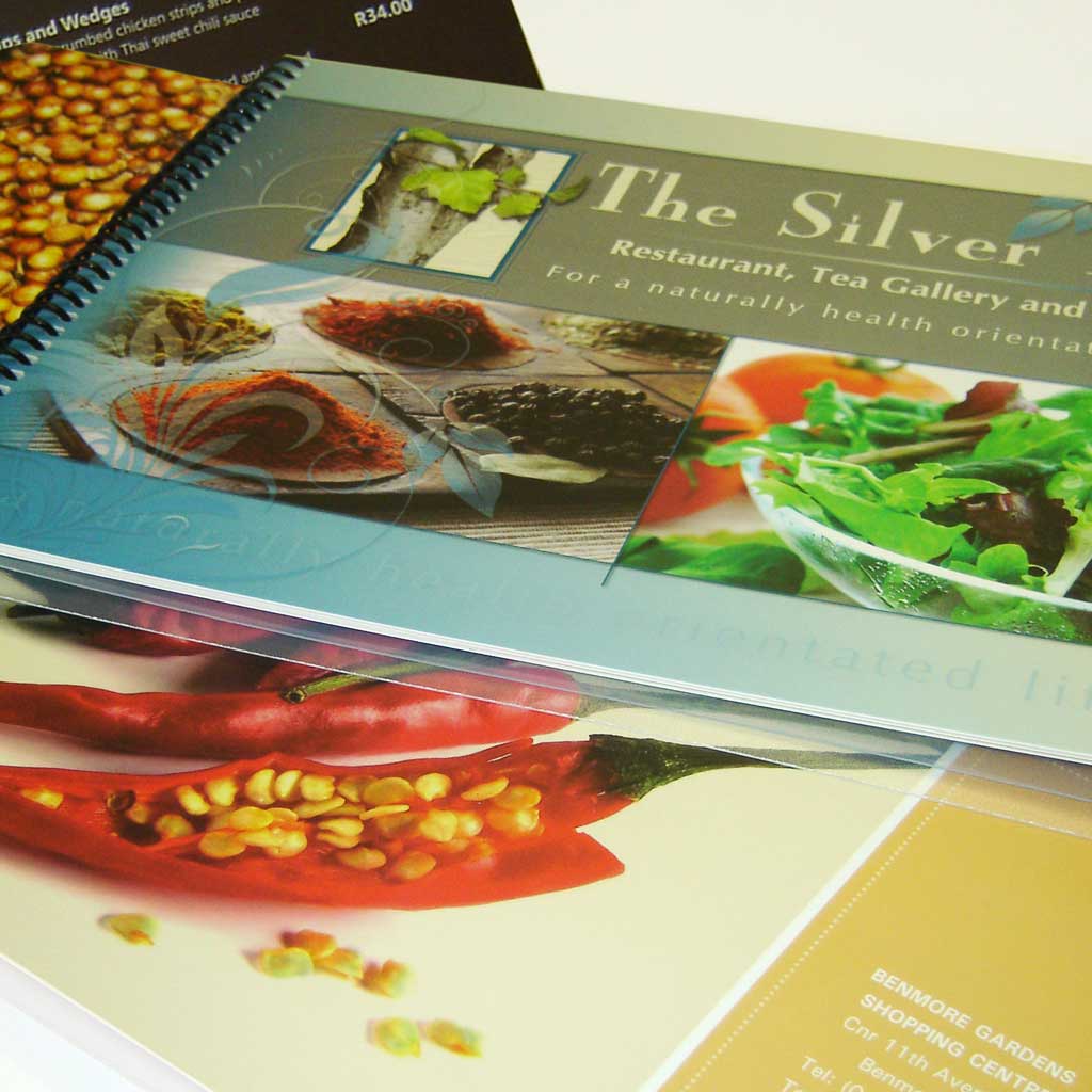 Silver Birch Menus